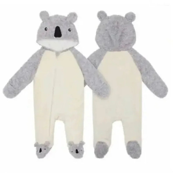 Koala Baby 1-Piece Plush Hooded Pram - Picture 1 of 8